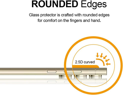 Supershieldz (3 Pack) Designed for Samsung (Galaxy S24 Ultra) Tempered Glass Screen Protector, Anti Scratch, Bubble Free......