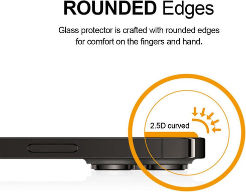 Supershieldz (2 Pack) Designed for iPhone 14 Pro Max (6.7 inch) Tempered Glass Screen Protector with (Easy Installation Tray) Anti Scratch, Bubble...