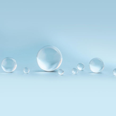 250pcs Glass Ball Boiling Stones 8mm Soda Lime Glass Beads for Bottle Shaking Mixing, Clear...