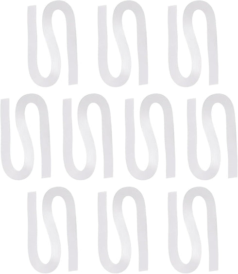 PATIKIL 1200pcs Quilling Strips Paper 1/8"(3mm) 21"(54cm) Origami Paper Quilling Strip for Art DIY Hand Craft Christmas, White...