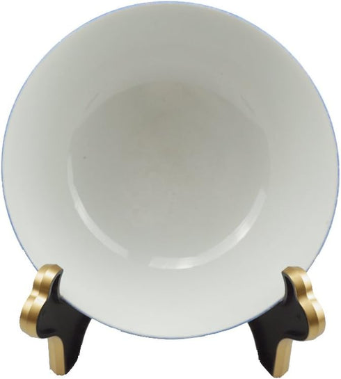 Artliving Display Stand Easel Bowl Stands for Display Large Deep Bowls, Platters and Deep Dishes Black Gold...