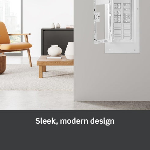 Leviton LB215-T 15A 2-Pole Plug-On Standard Branch Circuit Breaker, Thermal Magnetic, 120/240 VAC, White...