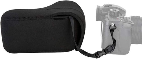 JJC Ultra Light Neoprene Camera Case Pouch Bag for Canon EOS R EOS RP +24-105mm Lens, 80D 70D 750D +18-135/17-85/18-55mm, Nikon D7500 D7200 D5500,...