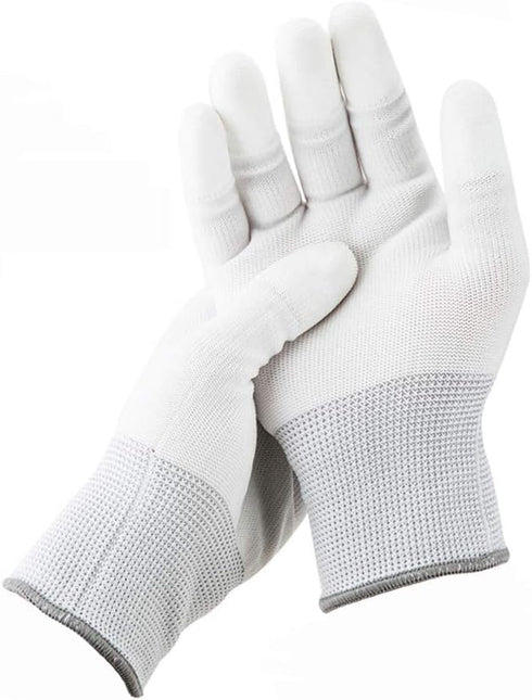 JJC Polyester Anti-Static Cleaning Gloves for Cleaning Camera Lens CCD CMOS Sensor or Other Precision Instruments with Free Size -2 Pair...