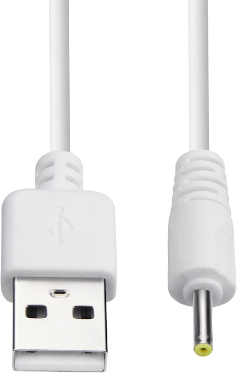 Smays Charger Cable Replacement for Infant Optics DXR-8 / DXR8 PRO Monitor Unit, Round-Pin Power Cord 2-Pack...