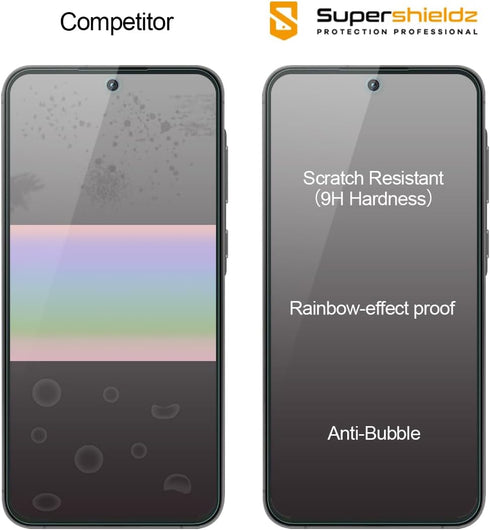 Supershieldz (2 Pack) Designed for Samsung Galaxy A55 5G Tempered Glass Screen Protector, Anti Scratch, Bubble Free...