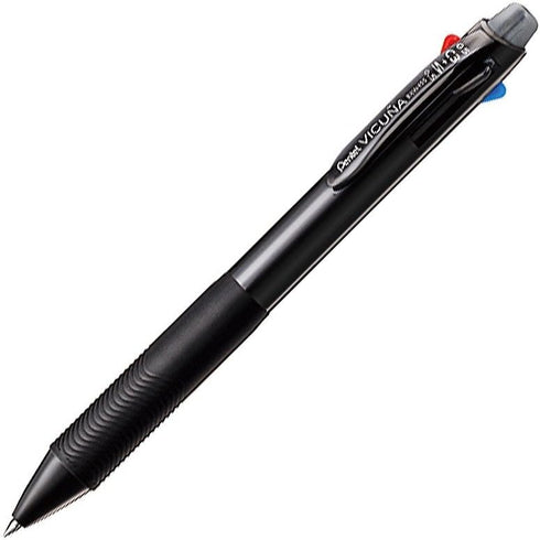Pentel Vicuna XBXW455A Multi-Functional Ballpoint Pen, Black......