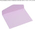 PATIKIL Mini Envelopes, 60 Pack 4.5 x 3.2 Inch Paper Blank Small Items Storage Business Card Holder for Greeting Note Party, Light Purple...