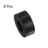 8pcs Rubber Spacer 1 Inch OD 0.47 Inch ID 0.4 Inch Thick Neoprene Round Anti Vibration Isolation Pads Isolator Rubber Washers Bushings for Home Ca...
