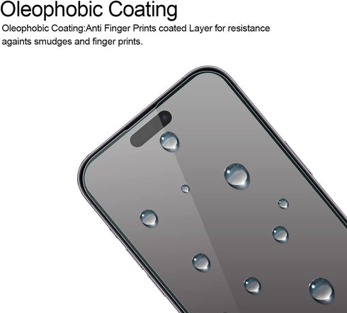 Supershieldz (2 Pack) (Privacy) Anti Spy Screen Protector Designed for iPhone 14 Pro Max (6.7 inch), Tempered Glass, Anti Scratch, Bubble Free...