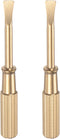 2pcs Mini Bracelet Screwdriver 4mm Titanium Steel Slotted Screw Driver with 6mm Width Non-slip Handle for Bracelet Repair Screwdriver Tools, Gold ...