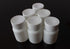 50PCS White Empty Solid Plastic Bottle Case Holder Container Vials Box with Screw Cap for Powder Sample Storage(50ml)...
