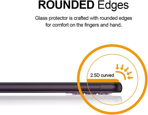 Supershieldz (2 Pack) Designed for AT&T Motivate Max and Cricket Ovation 3 Tempered Glass Screen Protector, Anti Scratch, Bubble Free...