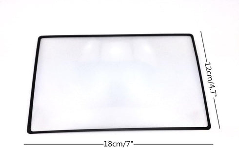 yueton 5pcs 3X Magnifying Lens Magnifier Fresnel Lens for Reading...