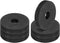 PATIKIL Multi Purpose Rubber Spacer, 6 Pcs 2.4"OD 0.59"ID 0.4"Thickness Neoprene Round Anti-Vibration Isolation Pads Isolator Rubber Bushings Spac...