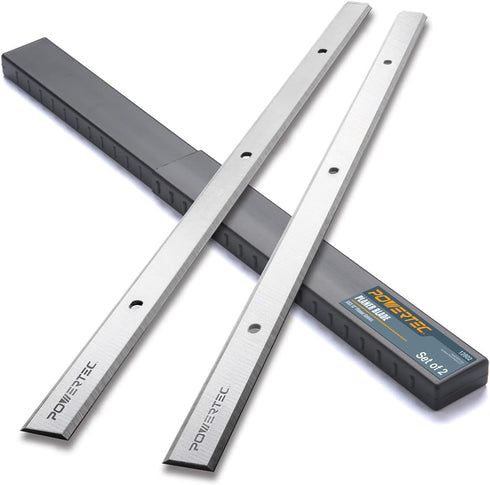 POWERTEC 13 Inch Planer Blades for Delta 22-580, 22-555 Planer, Replacement for Delta 22-549 Planer Knives, Set of 2 (128020)...