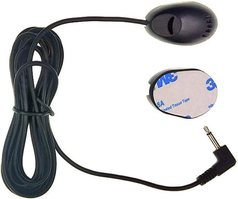 3.5mm Car Microphone with 9.85 Feet Assembly Cable Mic for Head Unit Bluetooth Enabled Stereo, Radio, GPS and DVD...