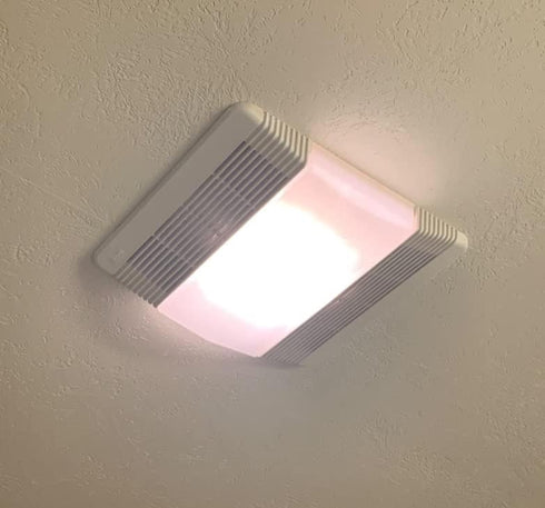 (2-Pack) 89108000 The Exact Replacement | Compatible with Nutone Bathroom Vent Fan Light Lens Cover 763RLN