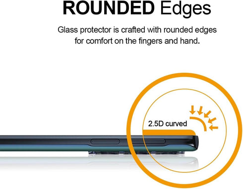 Supershieldz (3 Pack) Designed for Motorola Edge (2022) Tempered Glass Screen Protector, Anti Scratch, Bubble Free......