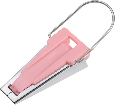 HARFINGTON Bias Tape Maker Kit 18mm Single and Double Fold Fabric Bias Binding Maker Sew Tool for Fabric Quilting Sewing Crafting DIY, Pink...