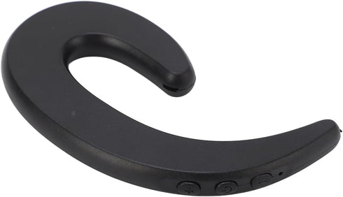 Bone Conduction Headset, Wireless Bone Conduction Bluetooth 4.2 Headset Earphone Ear-Hook Stereo Earphones with Micphone for iPhone .(Black)......