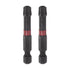 2pcs T40 Impact Rated Torx Bit 1/4" Hex Shank 2" Length Magnetic Security Star Screwdriver Power Tool...