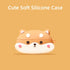 Cute Case Compatible with Beats Solo Buds(2024) with Keychain, Soft Silicone Anime Puppy Protective Cartoon Cases Wireless Earbuds Accessories wit...