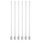 PATIKIL 14Ga x 5 Inch Stainless Steel Dispensing Needle Tips, 6Pcs Metal Glue Needle Tube Blunt Tips Luer Lock for Thick Glue Ink Lab, Silver...
