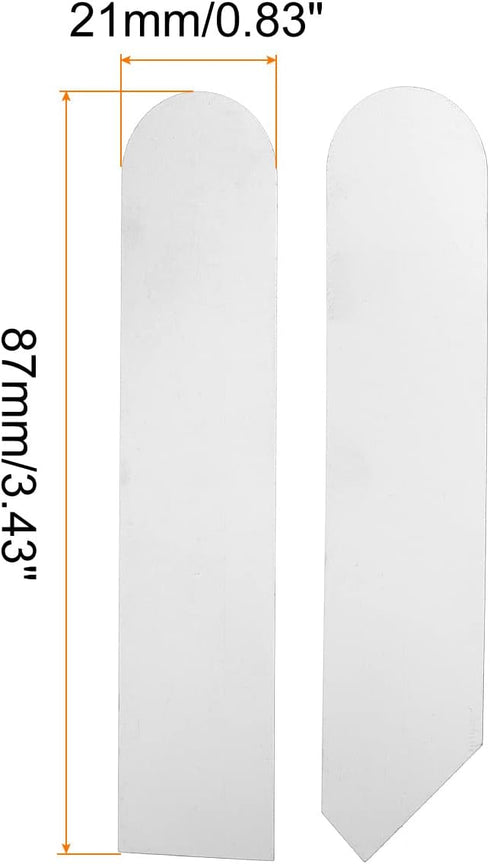 PATIKIL Flat Curved Spudger Kit Pry Blade Professional Stainless Steel Metal 0.3mm Ultra Thin Pry Opening Tool for Mobile Phone Repair...