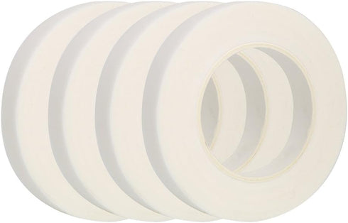 DECORA 1/2" Wide 4 Pieces White Floral Stem Wrap Tapes for Florist Arrangement...