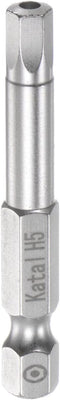 H5 Hex Screwdriver Bit 1/4" Hex Shank 2" Length Magnetic Security Screw Driver Power Tool...