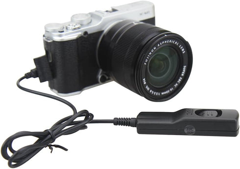 JJC MA-R 90cm Remote Shutter Cord, Compatible with Fuji X30 X70 X100F X100T X-A2 X-A3 X-A5 X-A10 X-E2 X-E2S X-E3 X-H1 X-M1 X-Pro2 XQ1 XQ2 X-T1 X-T...