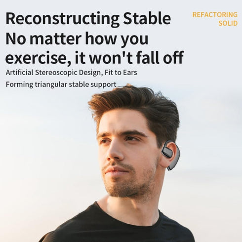 Bluetooth Headset V5.3, Wireless Bluetooth Earpiece 30Hrs HD Calling,LED Display Hands-Free Bluetooth Earphone for Driving/Business/Office......