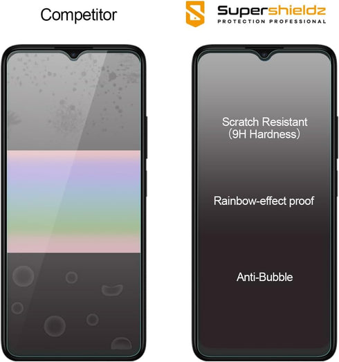 Supershieldz (2 Pack) Designed for TCL 50 LE Tempered Glass Screen Protector, Anti Scratch, Bubble Free...