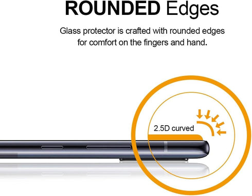 Supershieldz (2 Pack) Designed for Samsung Galaxy A71 5G and Galaxy A71 5G UW Tempered Glass Screen Protector, 0.33mm, Anti Scratch, Bubble Free...