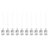 10pcs 30Gauge Stainless Steel Dispensing Needles, 1 1/2" All Metal Glue Needle Tube Blunt Tips Luer Lock for Thick Liquids, Ink, Glue, Lab Use...