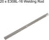 E308L-16 Welding Rod 0.07" x 10" 304 Stainless Steel Welding Rod A102 Electrodes Solder for Welding Stainless Steel Galvanized Steel 0.38 Lb...