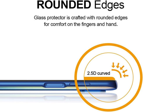 Supershieldz (3 Pack) Designed for Motorola (One 5G) and One 5G UW Tempered Glass Screen Protector, Anti Scratch, Bubble Free...