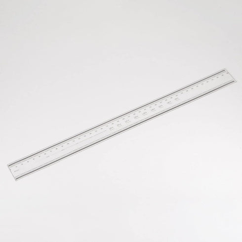 Film Flexible Ruler 40cm 0.1mm Scale with R Angle & Width Lines PET Plastic Folding Straight Ruler Calibration Soft Ruler Measuring Tool for Facto...
