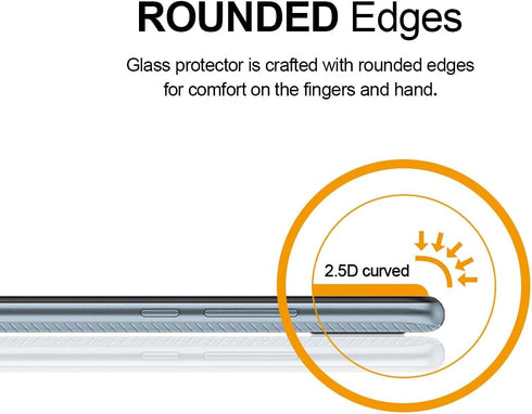 Supershieldz (2 Pack) Designed for Cricket Magic 5G and AT&T Propel 5G Tempered Glass Screen Protector, Anti Scratch, Bubble Free...