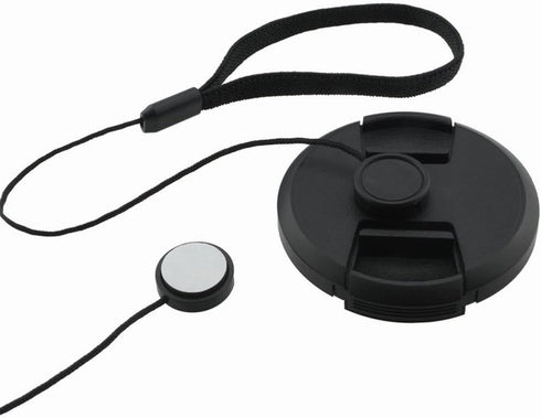 5 Pack Lens Cap Keeper SLR Camera Lens Cap Belt Holder Cover Cord Cable Anti-Lost Lanyard Strip Strap Rope String Universal for DSLR SLR Nikon/Son...