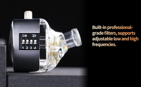 KZ Castor in Ear Monitor Headphones, HiFi Improved Bass in-Ear Earphone Sound Tuning Noise Isolating IEM, Dual-Dynamic Driver Wired Earbuds, 2PIN-...