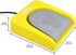 iKKEGOL USB Single Foot Switch Control One Key Customized Computer Keyboard Action Pedal HID Yellow...