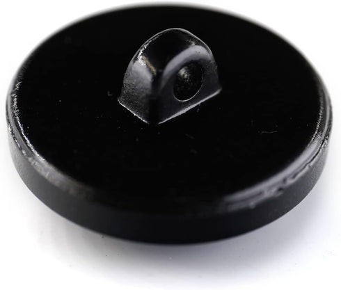 20 pcs Beveled Cut Glass Shiny Blue Sewing Shank Buttons for Coats -25mm -1"...