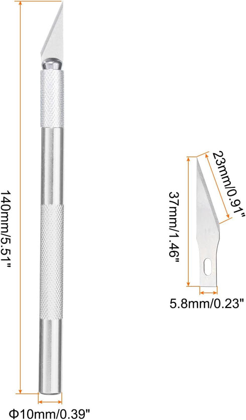 (6" x 8") A5 Cutting Mat, Exacto Knife Precision Carving Craft Hobby Knife Kit for DIY Art Work Cutting, Hobby, Stencil, Scrapbooking, Pink...