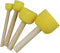 20 pcs Round Sponges Brush Set, 4 Sizes Paint Tools for Kids...