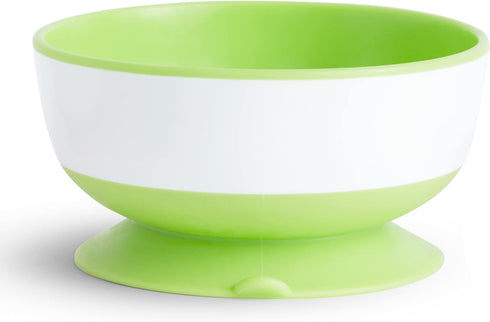 Munchkin Stay Put Suction Bowls for Baby and Toddler, 3 Pack, Blue/Green/Purple...