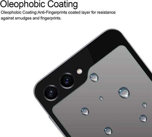 Supershieldz (3 Pack) Designed for Samsung Galaxy Z Flip 5 5G (Front Screen Only) Tempered Glass Screen Protector, Anti Scratch, Bubble Free......