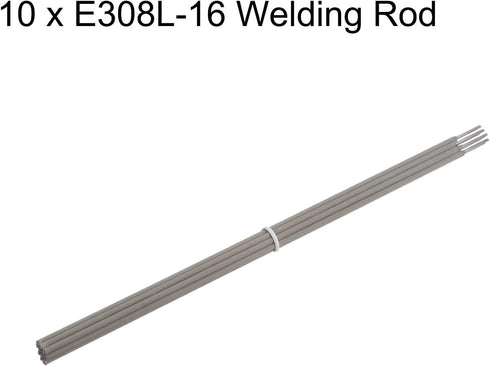 E308L-16 Welding Rod 1/16" x 10" 201 Stainless Steel Welding Rod A102 Electrodes Solder for Welding Stainless Steel Galvanized Steel 0.15 Lb...
