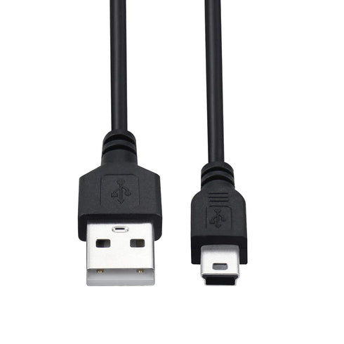 Smays Mini USB Cable 3ft 10-Pack Bulk, Mini-B Charger Cord Black...